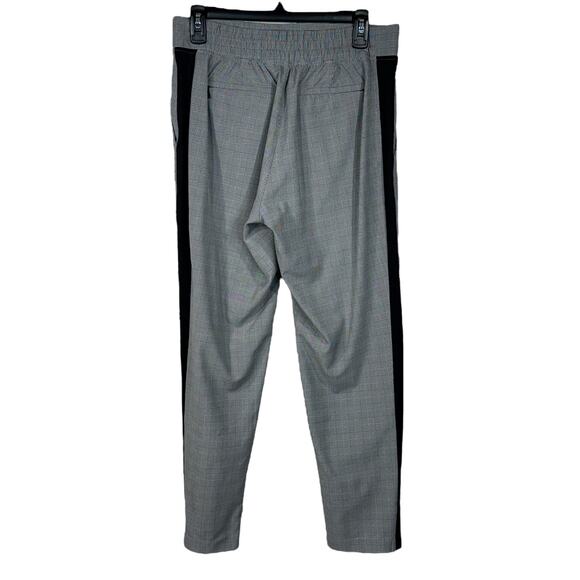 Athleta SZ 6 Brooklyn Ankle Pants Plaid Pull-On Lightweight Pockets Breathable - Picture 3 of 8